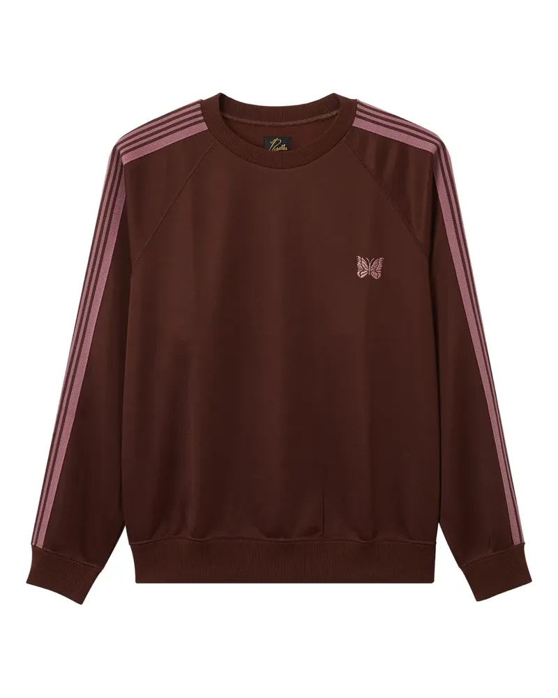 NEEDLES logo-embroidered sweatshirt - Braun Braun