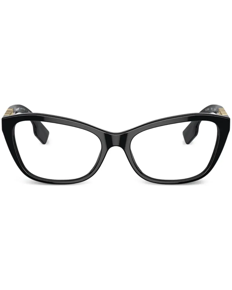 Burberry Cat-Eye-Brille - Schwarz Schwarz