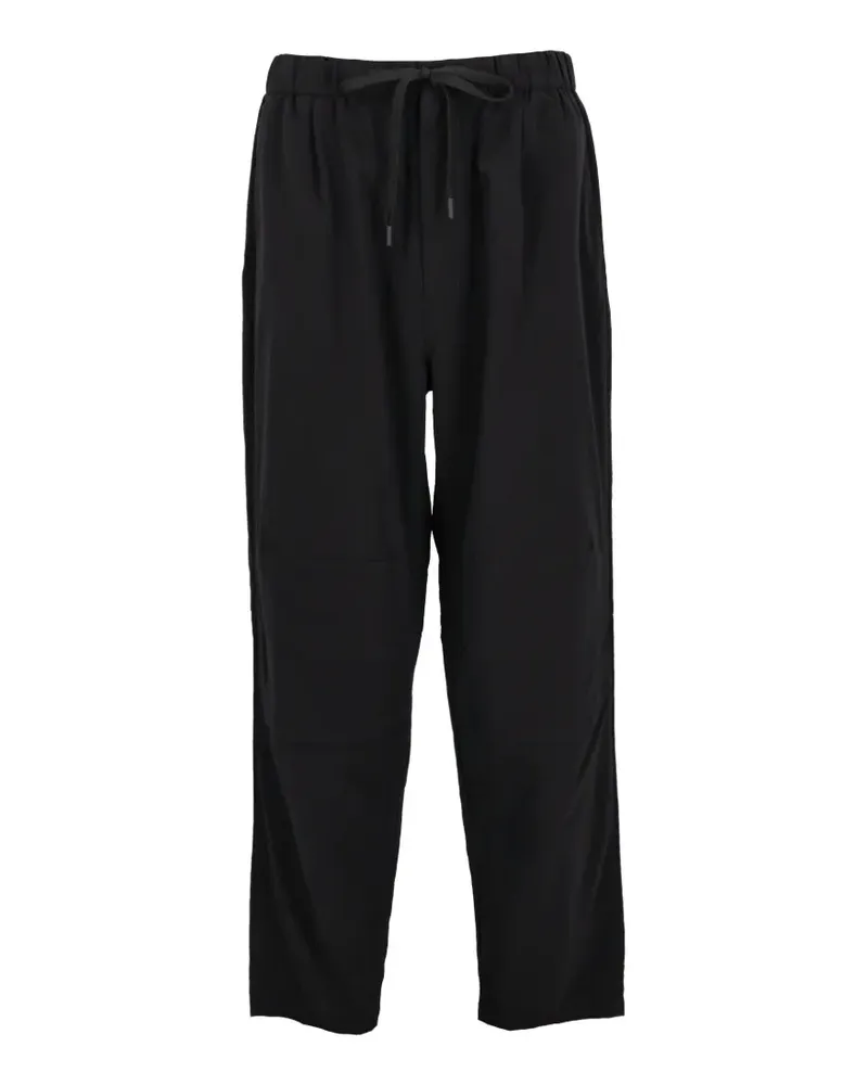 Snow Peak Hose mit Kordelzug - Schwarz Schwarz