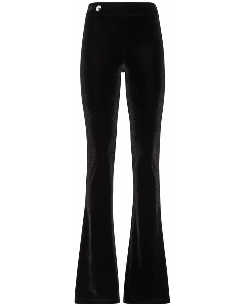 Philipp Plein Leggings mit hohem Bund - Schwarz Schwarz