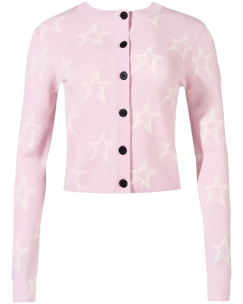 Perfect Moment Chalet Ski-Cardigan - Rosa Rosa