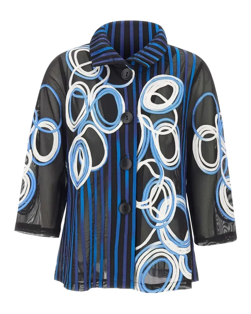 Joseph Ribkoff embroidered sheer blazer - Mehrfarbig Mehrfarbig