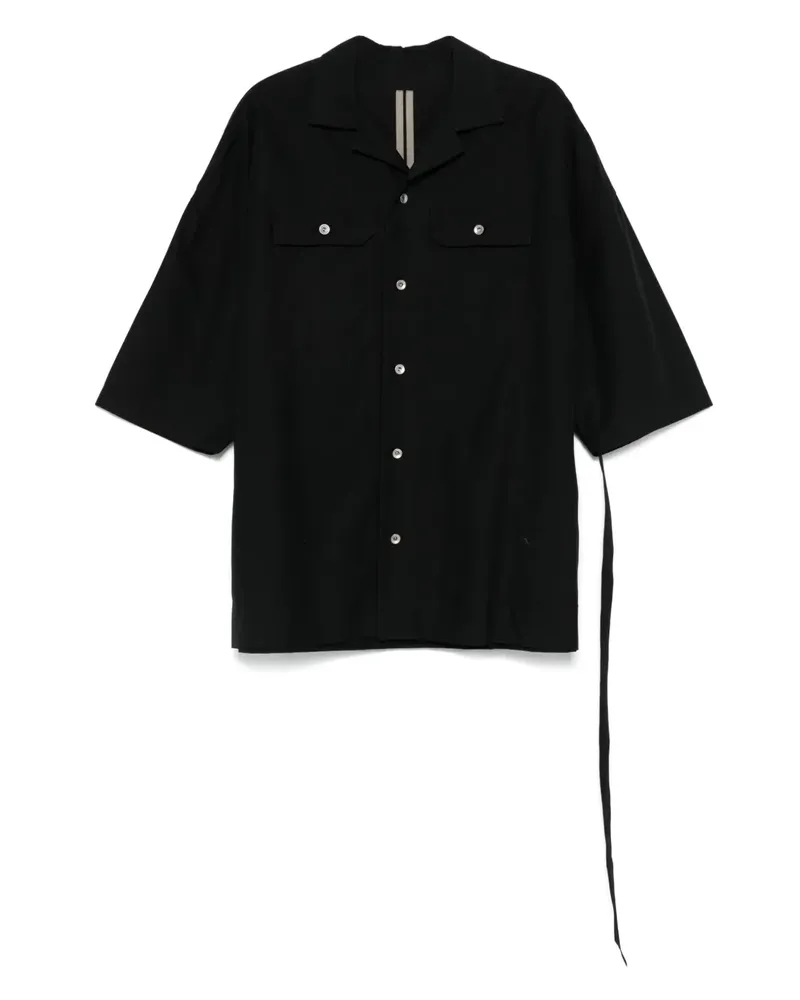 DRKSHDW by Rick Owens Magnum Tommy Hemd - Schwarz Schwarz