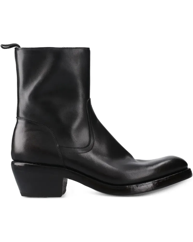 Premiata Klassische Stiefel - Schwarz Schwarz