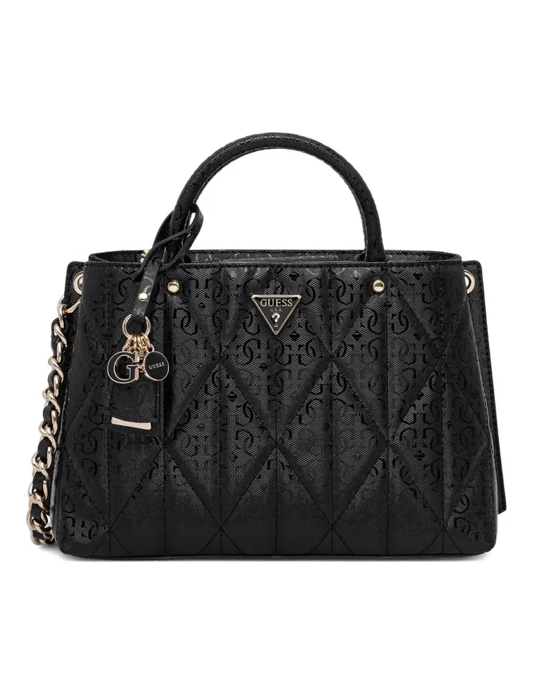 Guess Aldina chain cross body bBag - Schwarz Schwarz