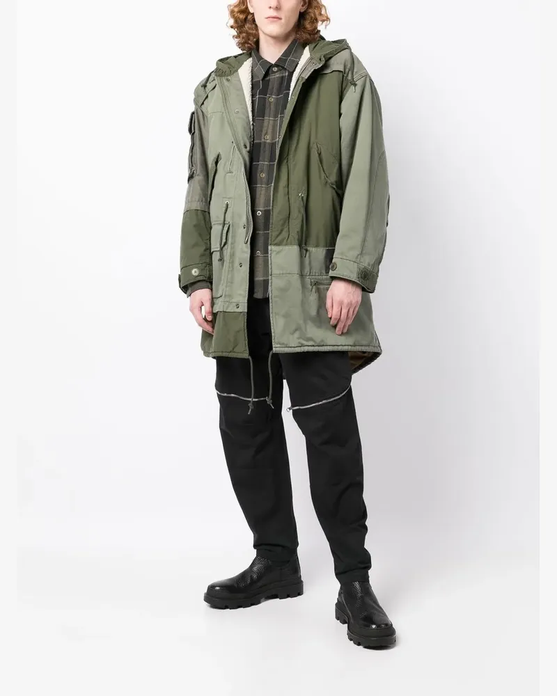 Undercover Parka im Deconstructed-Look - Grün Grün