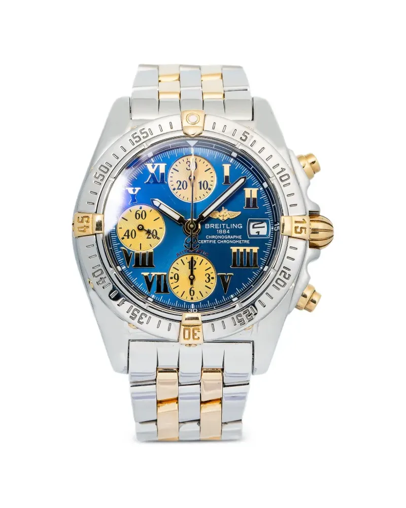 Breitling Chrono Cockpit 39mm watch - Blau Blau