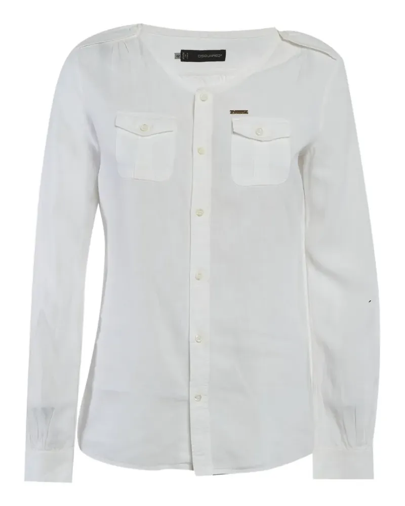 Dsquared2 button-up shirt - Weiß Weiß
