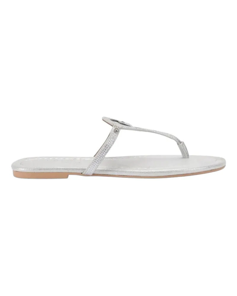 Kurt Geiger Kurt Heart T-bar sandals - Silber Silber