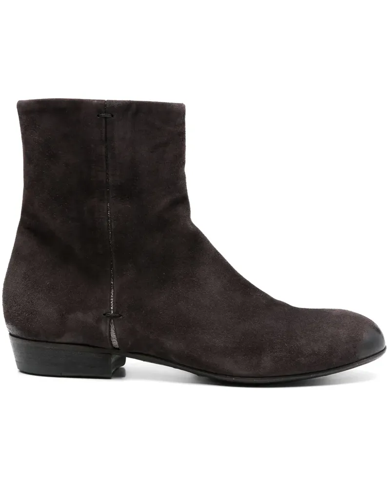 Pantanetti Stiefel aus Wildleder - Grau Grau