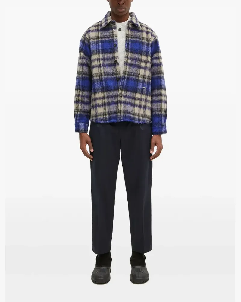 Wacko Maria Plissierte Hose - Blau Blau