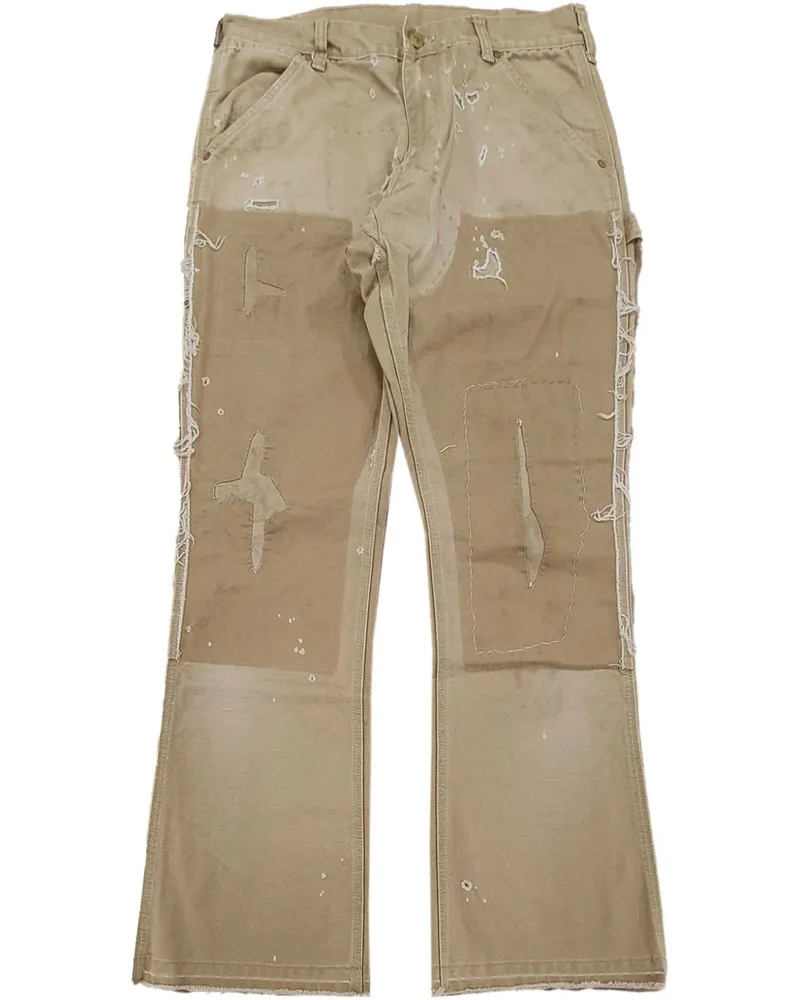 SAINT MXXXXXX Double Knee Hose - Nude Nude