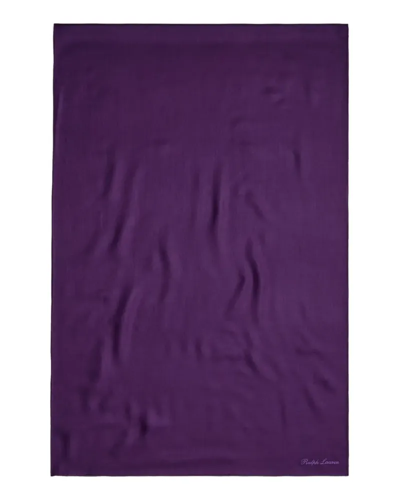 Ralph Lauren cashmere-pashmina scarf - Violett Violett