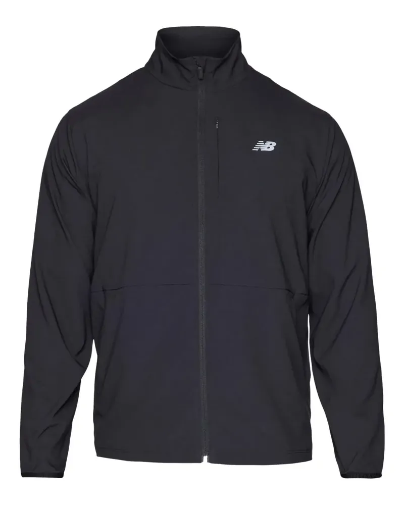 New Balance Bomberjacke mit Reißverschluss - Schwarz Schwarz