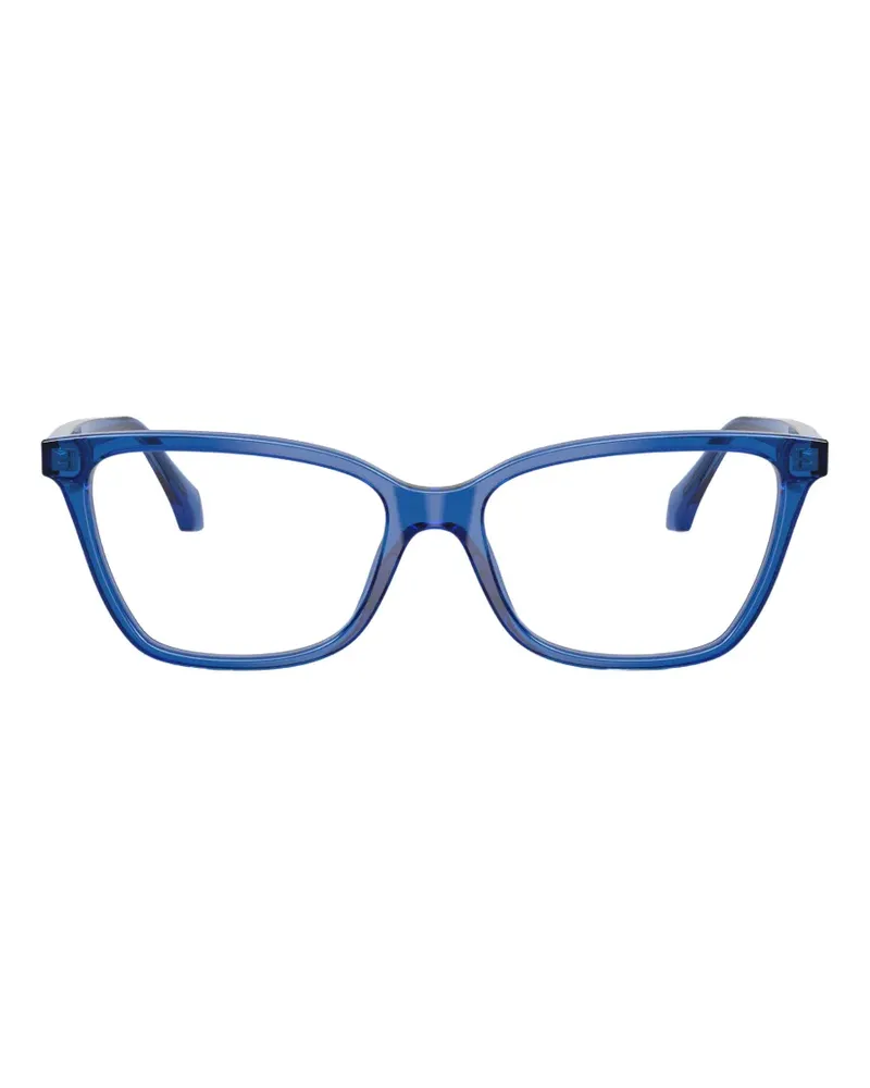Versace Brille mit Cat-Eye-Gestell - Blau Blau