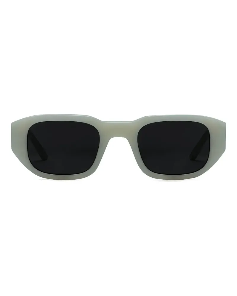 Thierry Lasry Eckige VICTIMY 079 Sonnenbrille - Weiß Weiß