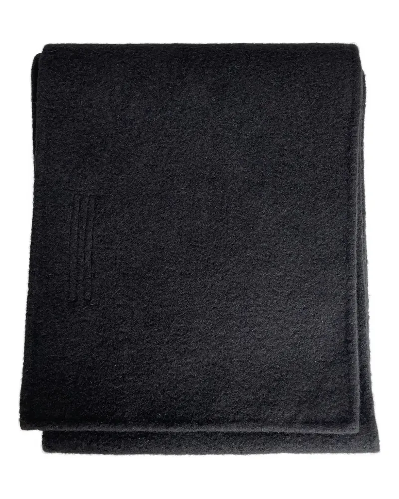 Rick Owens Schal mit eckiger Form - Schwarz Schwarz