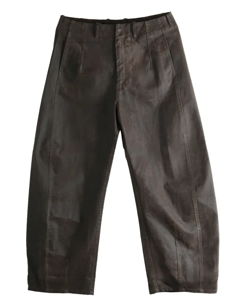 Omar Afridi pleated trousers - Braun Braun