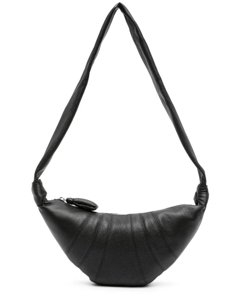 Christophe Lemaire Kleine Croissant Schultertasche Schwarz