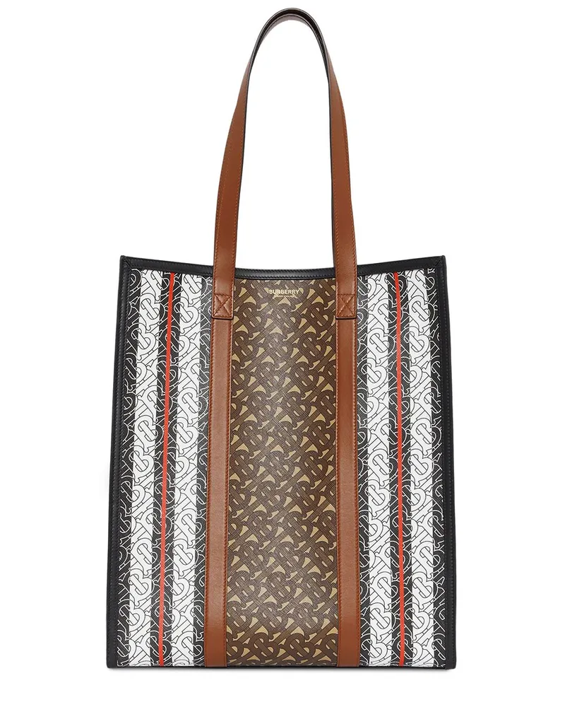 Burberry Handtasche mit Streifen - Braun Braun