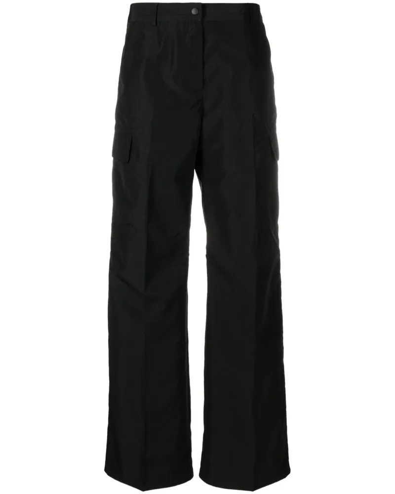 Our Legacy Cargohose mit weitem Bein - Schwarz Schwarz
