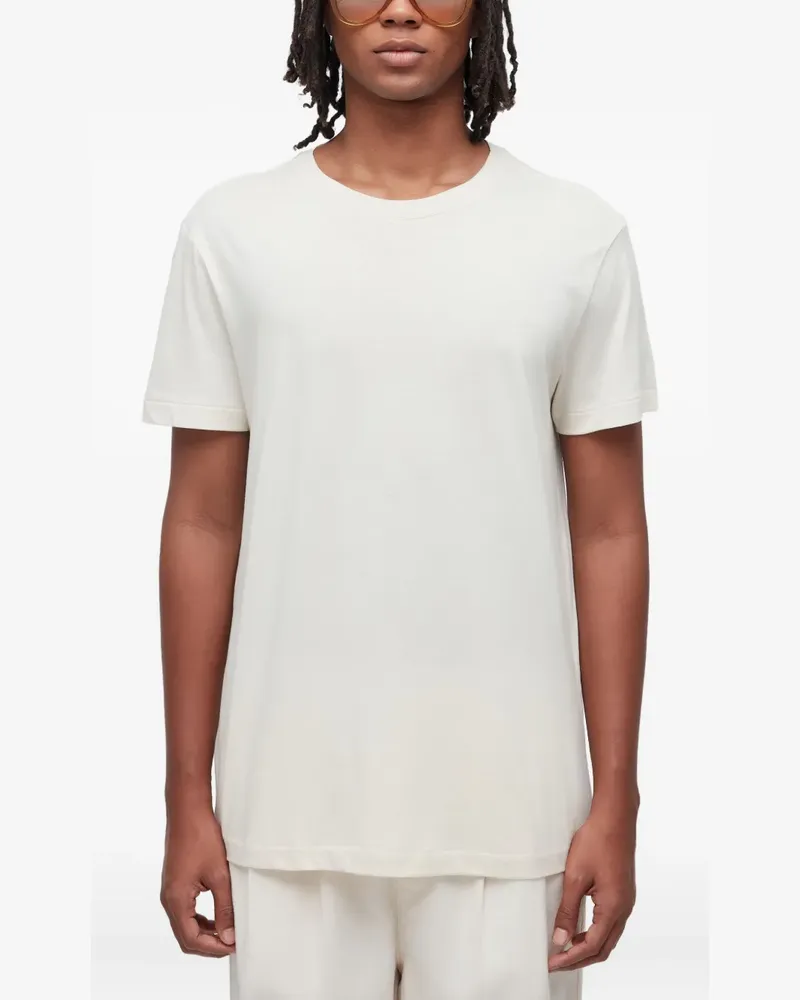 Osklen T-Shirt mit rundem Ausschnitt - Weiß Weiß