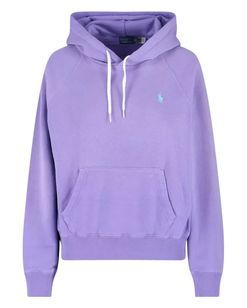 Ralph Lauren Polo Pony-embroidered hoodie - Violett Violett
