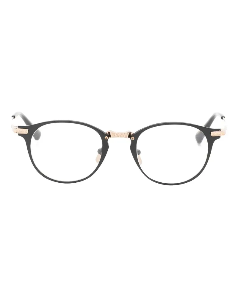 DITA United round-frame glasses - Schwarz Schwarz