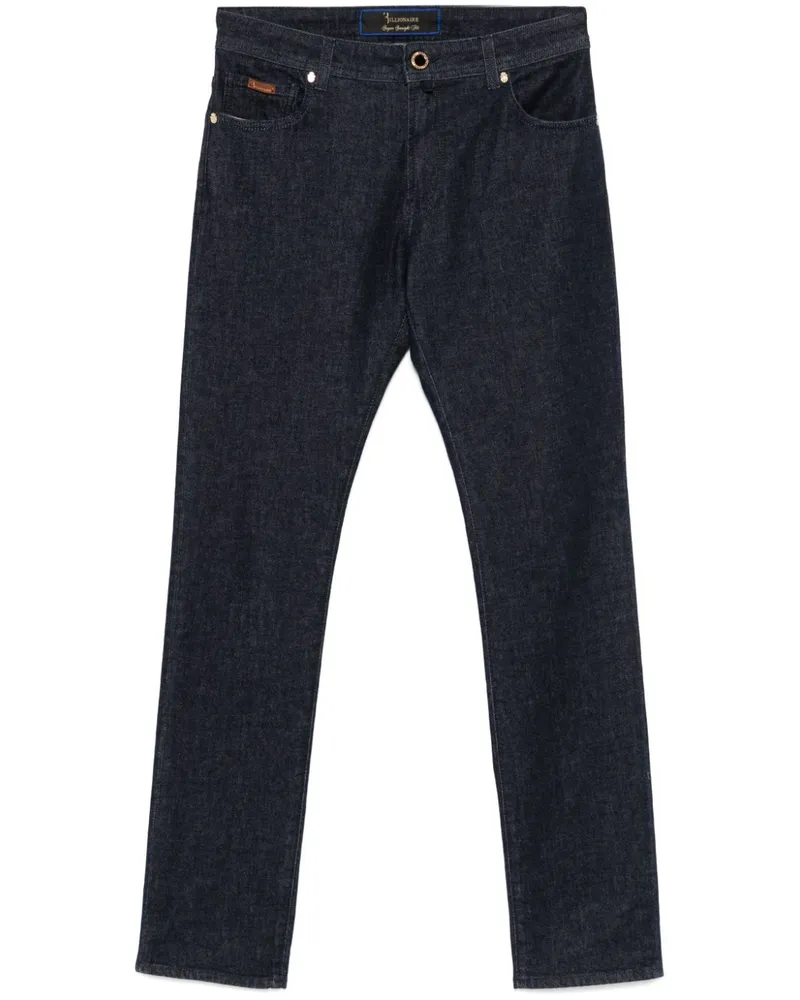 Billionaire Klassische Slim-Fit-Jeans - Blau Blau