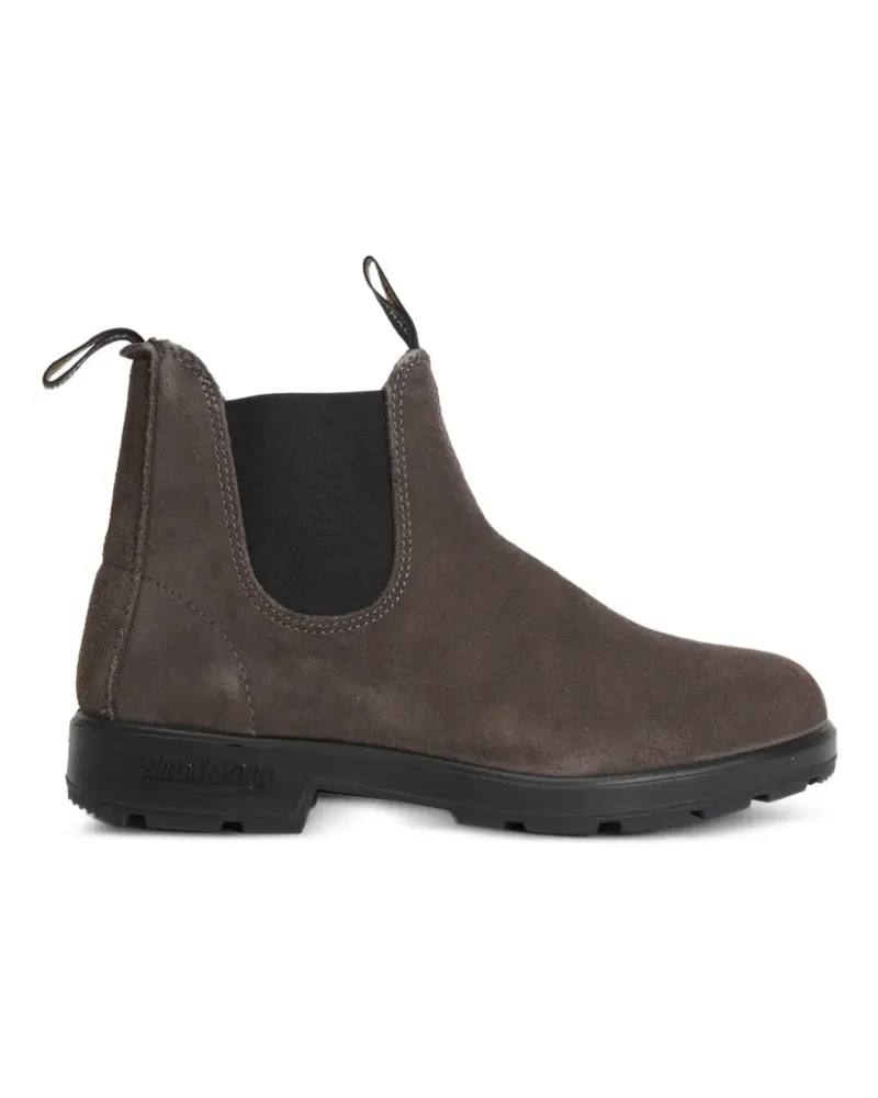 BLUNDSTONE Original Chelsea suede boots - Grau Grau