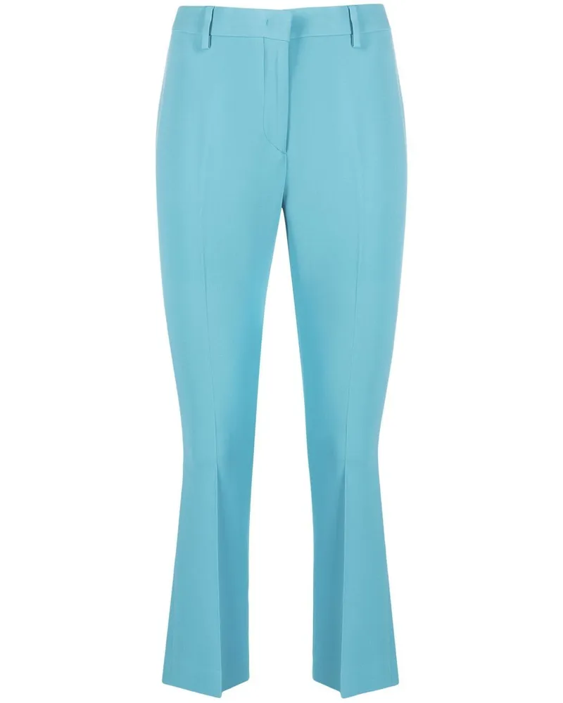 Etro Klassische Cropped-Hose - Blau Blau