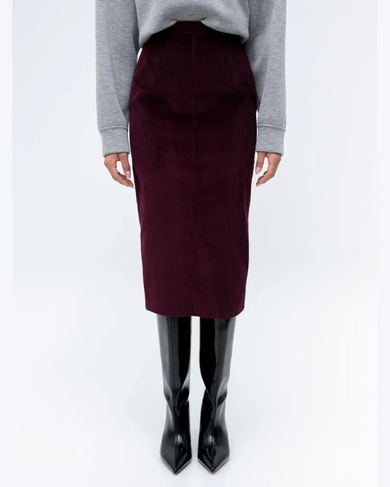 N° 21 Cord-Midirock - Violett Violett