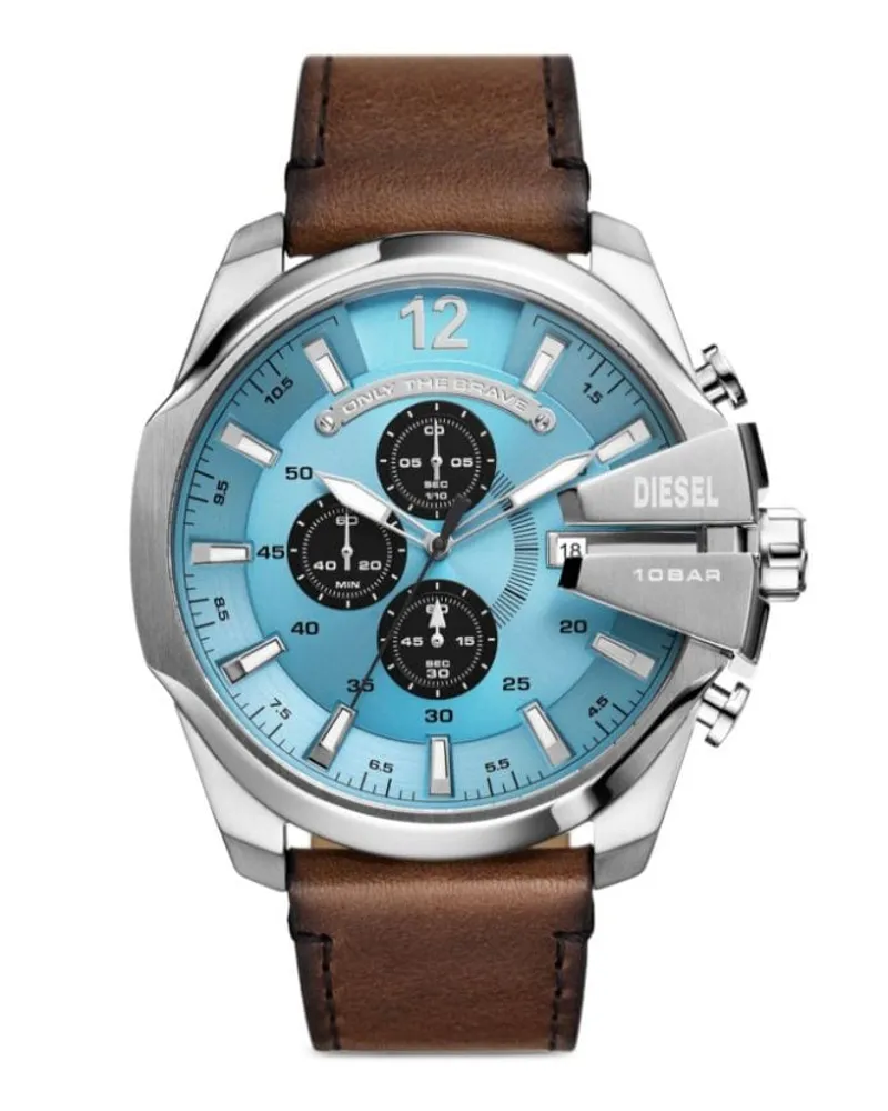 Diesel Dz4657 Mega Chief 51mm - Blau Blau