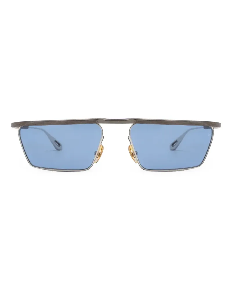 Jacques Marie Mage Eckige Bogart Sonnenbrille - Grau Grau