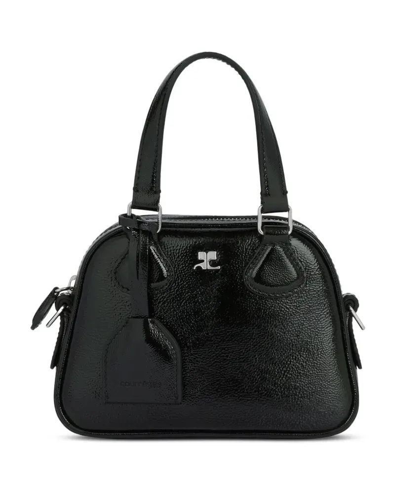 Courrèges AC Stud Tote Bag - Schwarz Schwarz