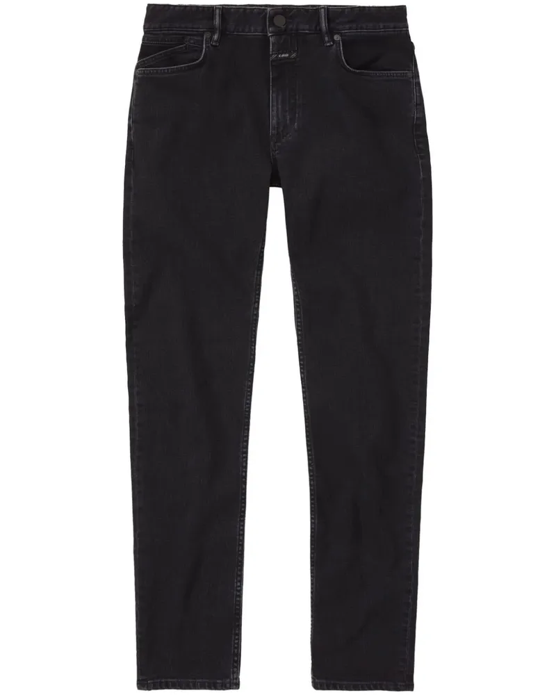 Closed Unity Slim-Fit-Jeans - Schwarz Schwarz