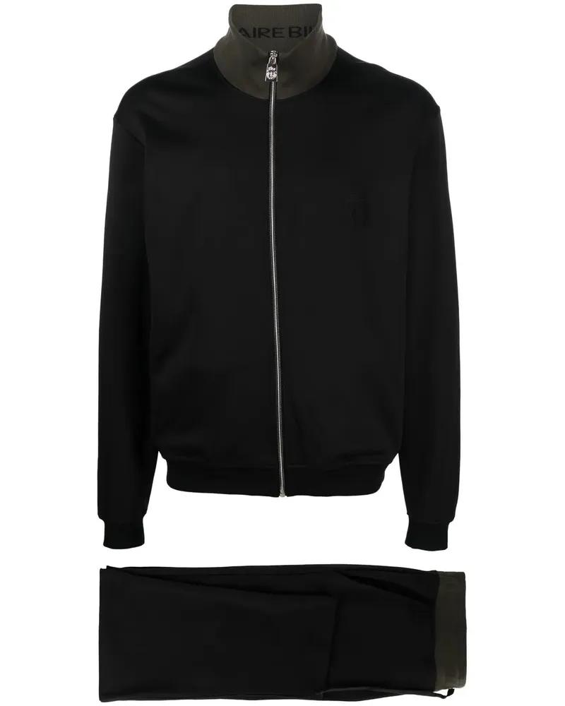 Billionaire Jogginganzug mit Logo-Stickerei - Schwarz Schwarz