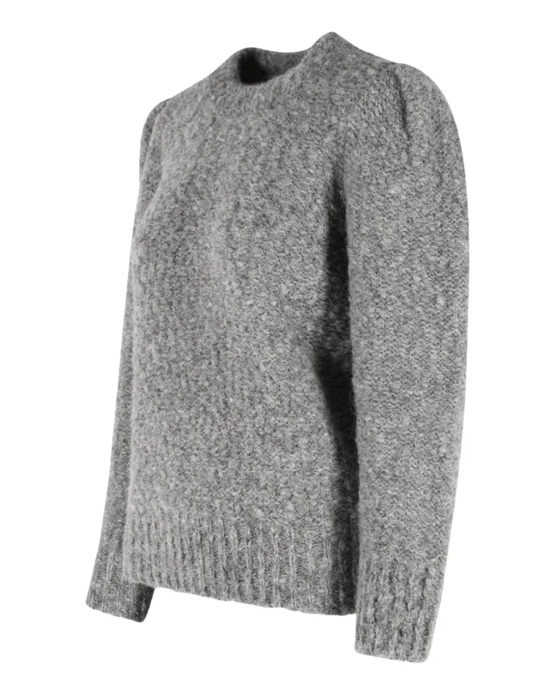 Isabel Marant Emma Pullover mit Puffärmeln - Grau Grau