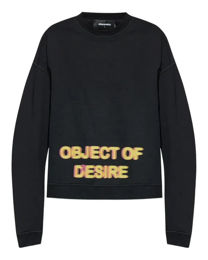 Dsquared2 object of desire sweatshirt - Schwarz Schwarz