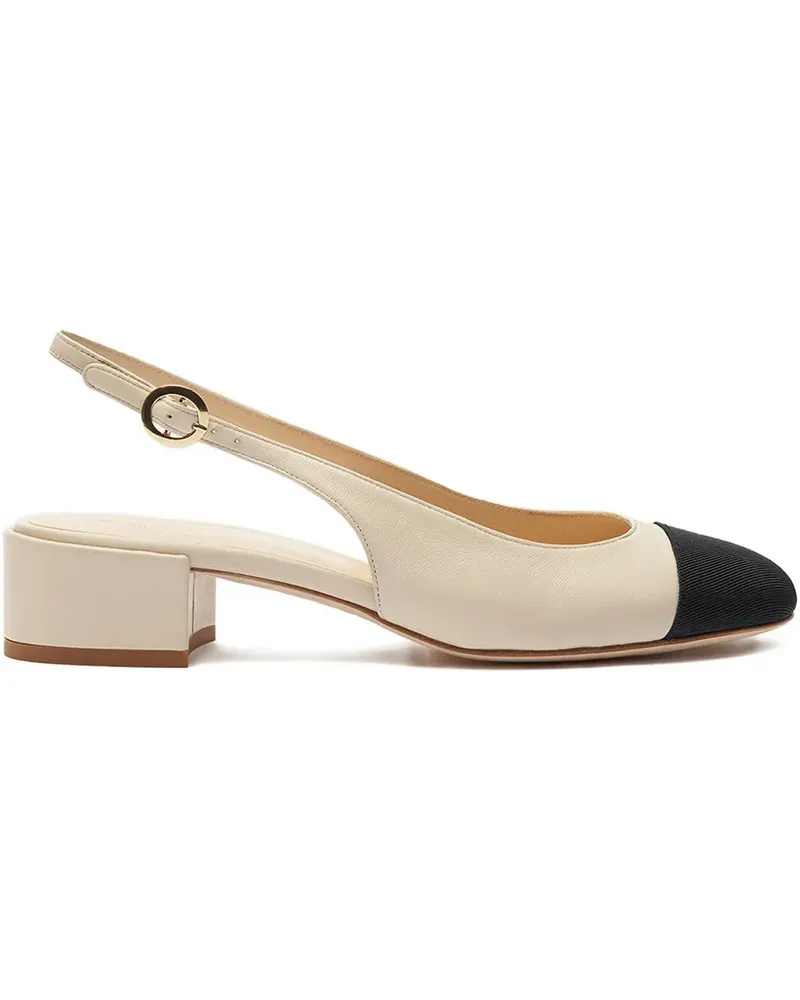 Scarosso Coco Pumps 35mm - Weiß Weiß