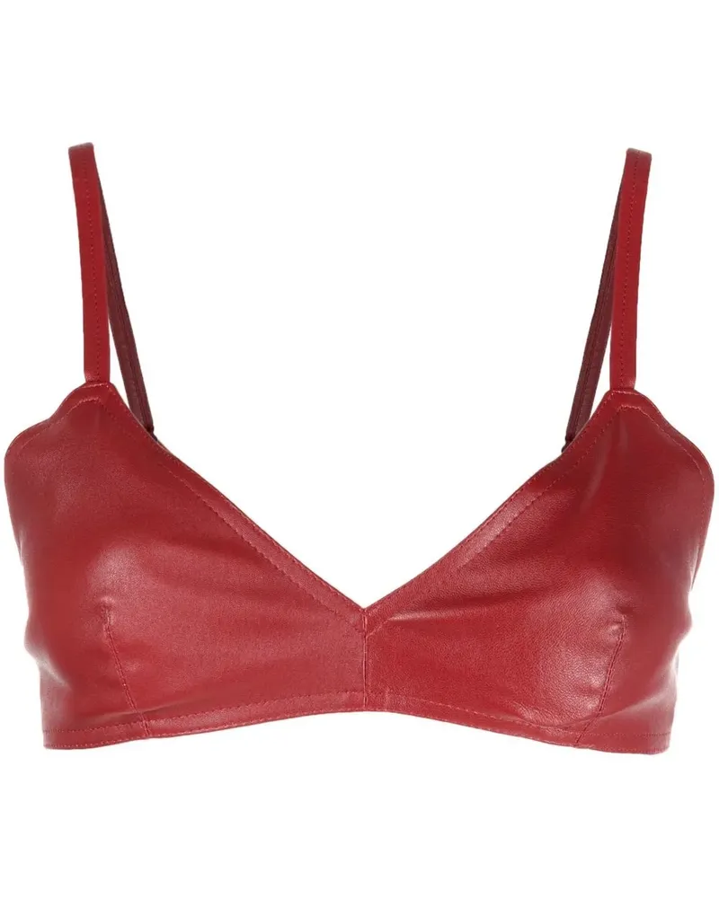 THE MANNEI Sierra Cropped-Top - Rot Rot