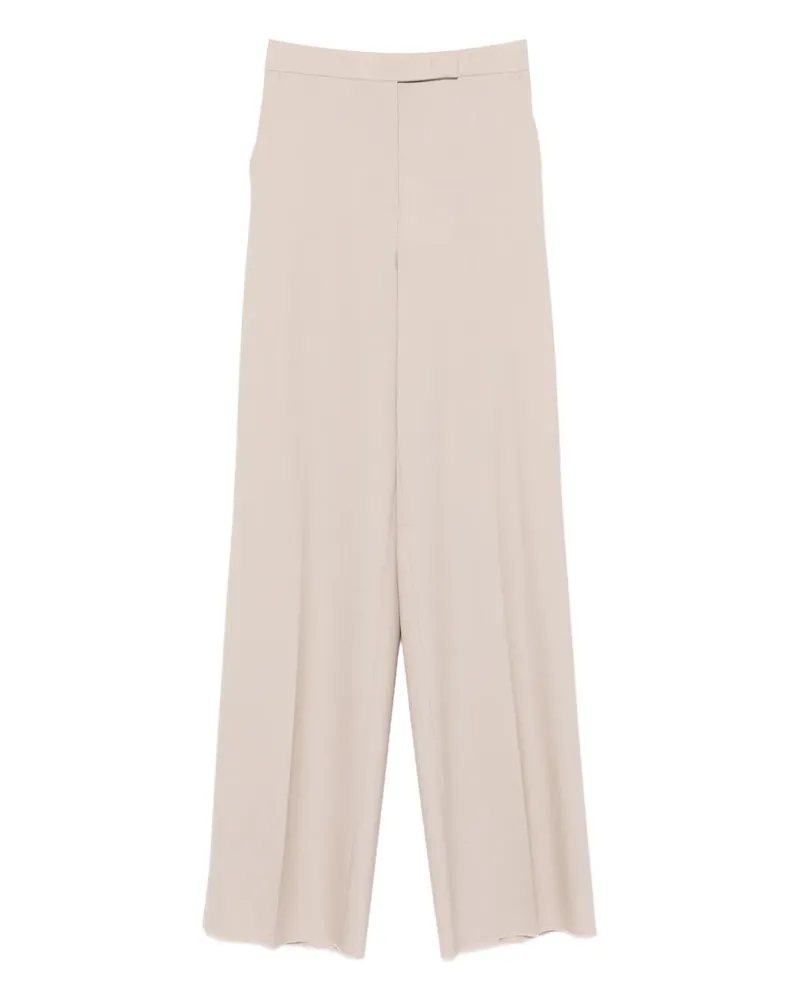 Max Mara palazzo wool pants - Nude Nude