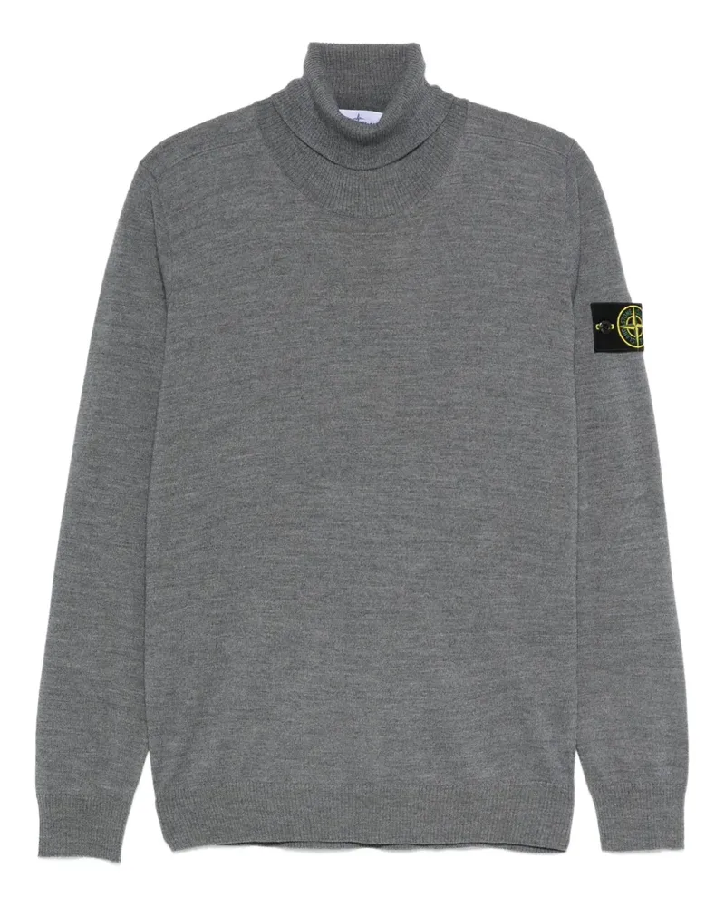 Stone Island Pullover mit Rollkragen - Grau Grau