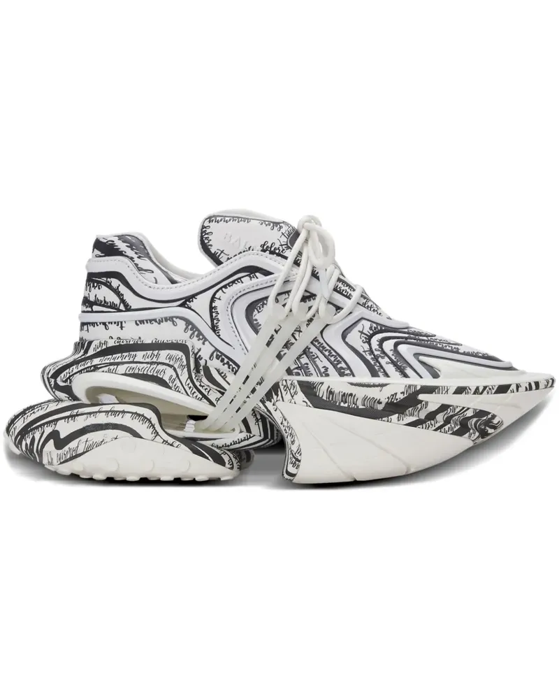 Balmain Unicorn Sneakers - Weiß Weiß