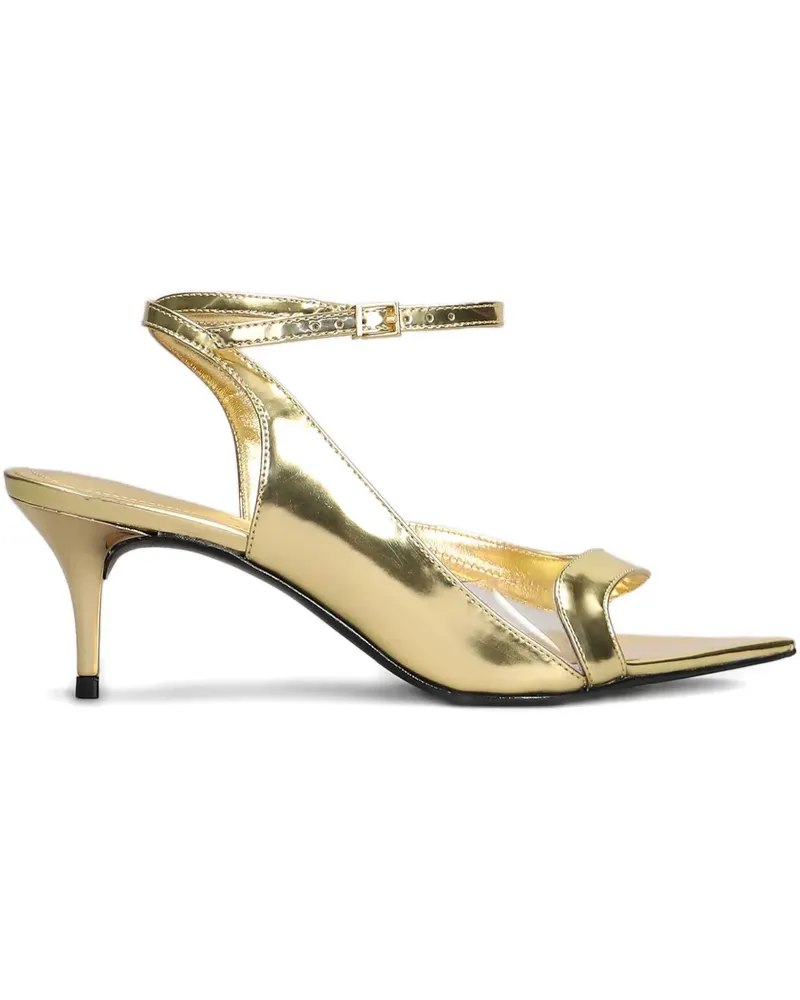 Schutz Klassische Sandalen 65mm - Gold Gold