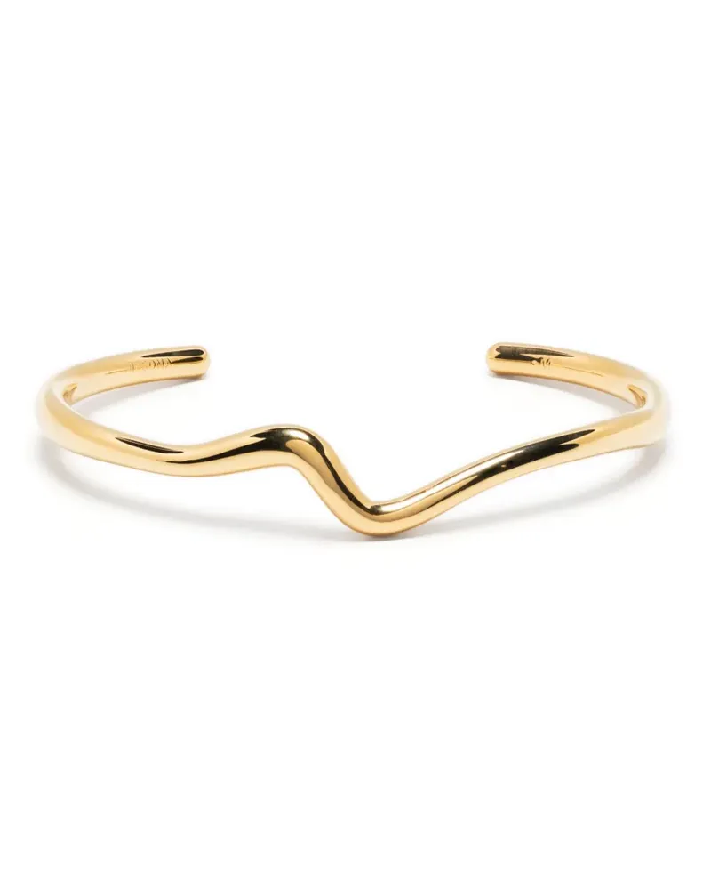 Missoma Armspange mit geschmolzenem Effekt - Gold Gold