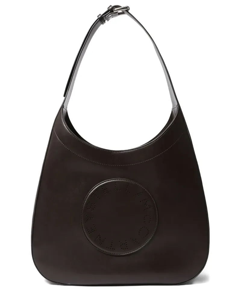 Stella McCartney Schultertasche mit Stella-Logo - Braun Braun