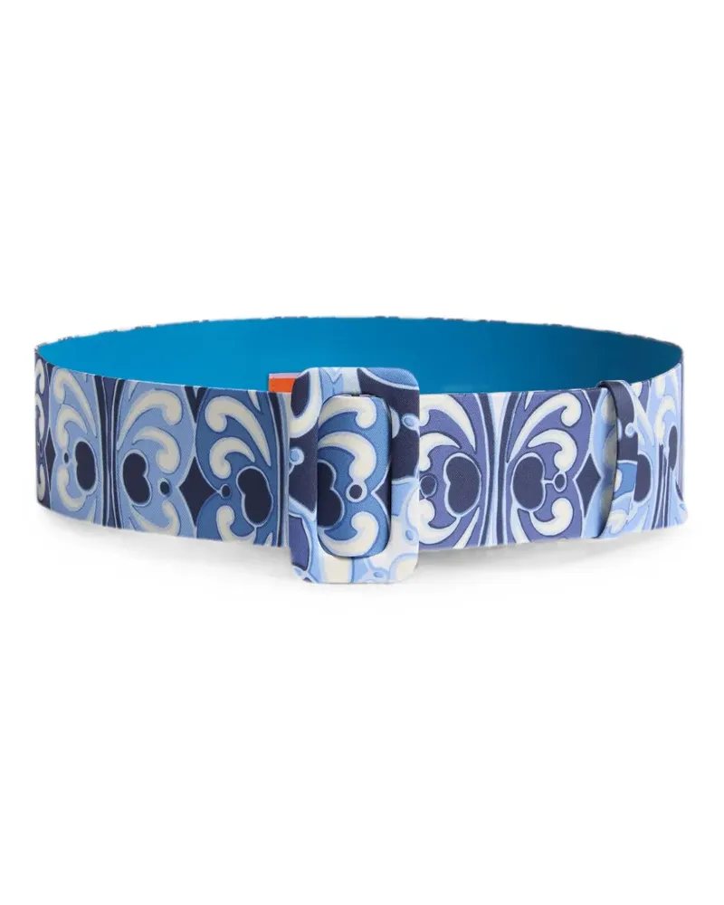 La DoubleJ Mittlerer Gürtel 6cm - Blau Blau