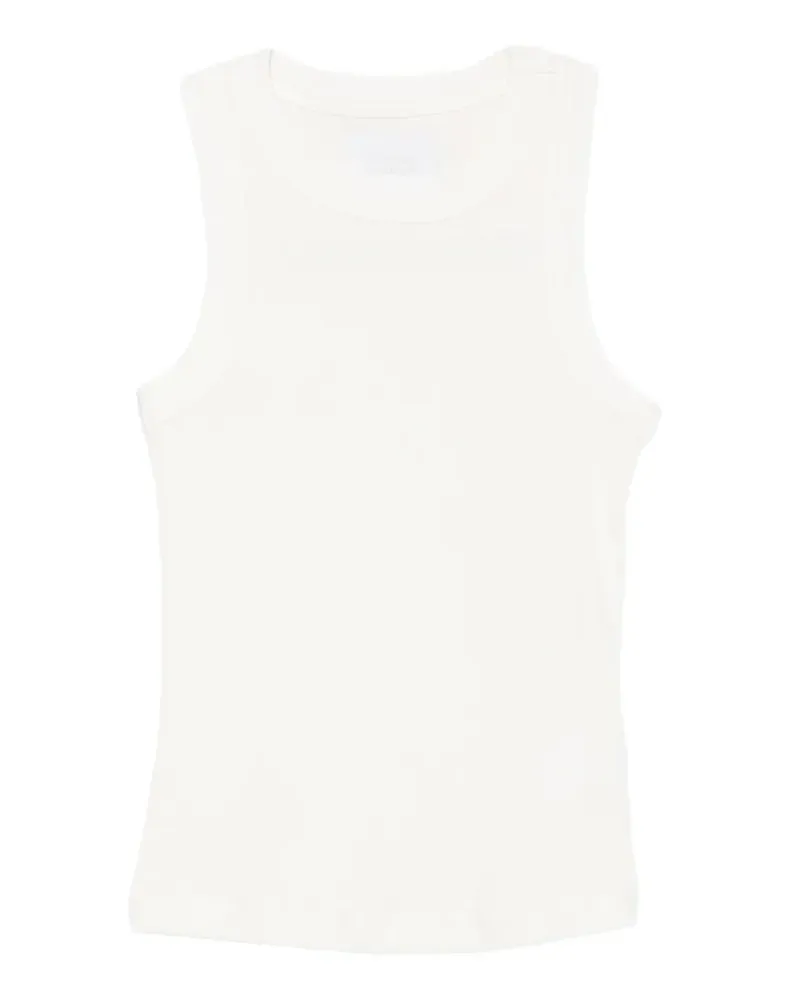 Citizens of humanity Isabel ribbed-knit tank top - Nude Nude