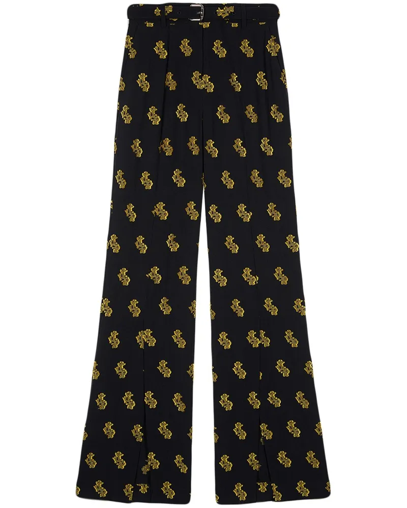 Ports 1961 Fil-Coupé-Hose - Schwarz Schwarz